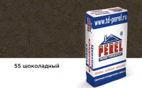 Цветная кладочная смесь Perel SL шоколадная 25 кг Зима